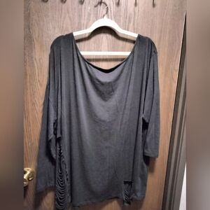 LoveSick Off The Shoulder Cut Out Top